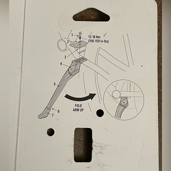 Charge Bikes Silver Center Mount Kickstand for Adult Bikes (Brand New) - Picture 13 of 14